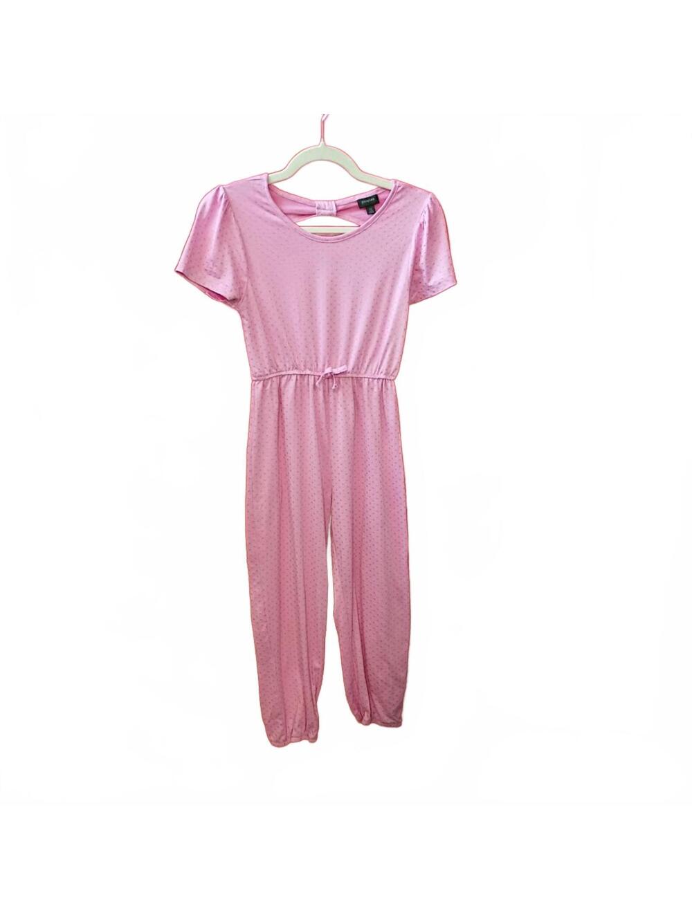 Picapino Pink Polka Dot Jumpsuit with Cutout Back Size 12